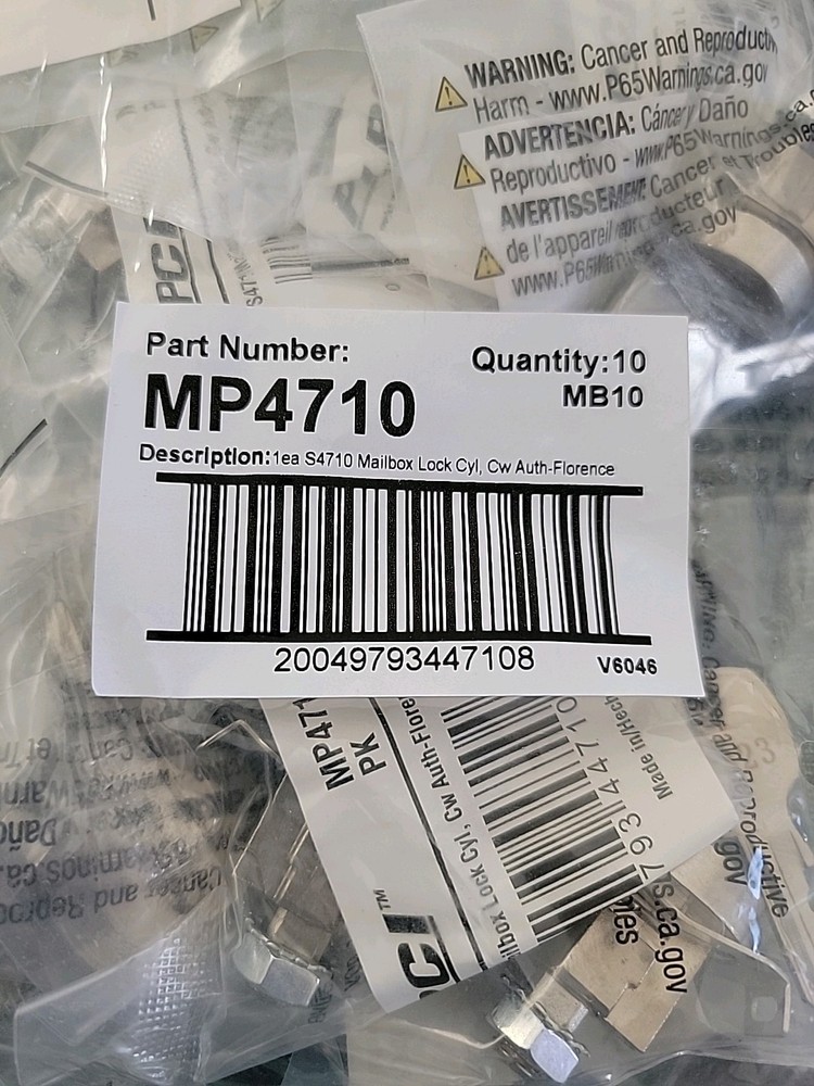 (10) Prime-Line MP4710 Mailbox Lock – Replacement, Multipurpose Mailbox Lock #4