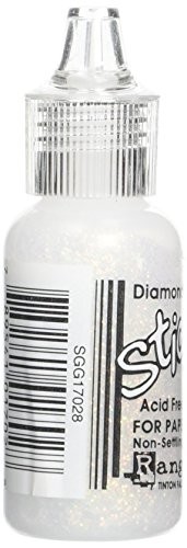 Ranger Stickles Glitter Glue 1/2-Ounce, Diamond