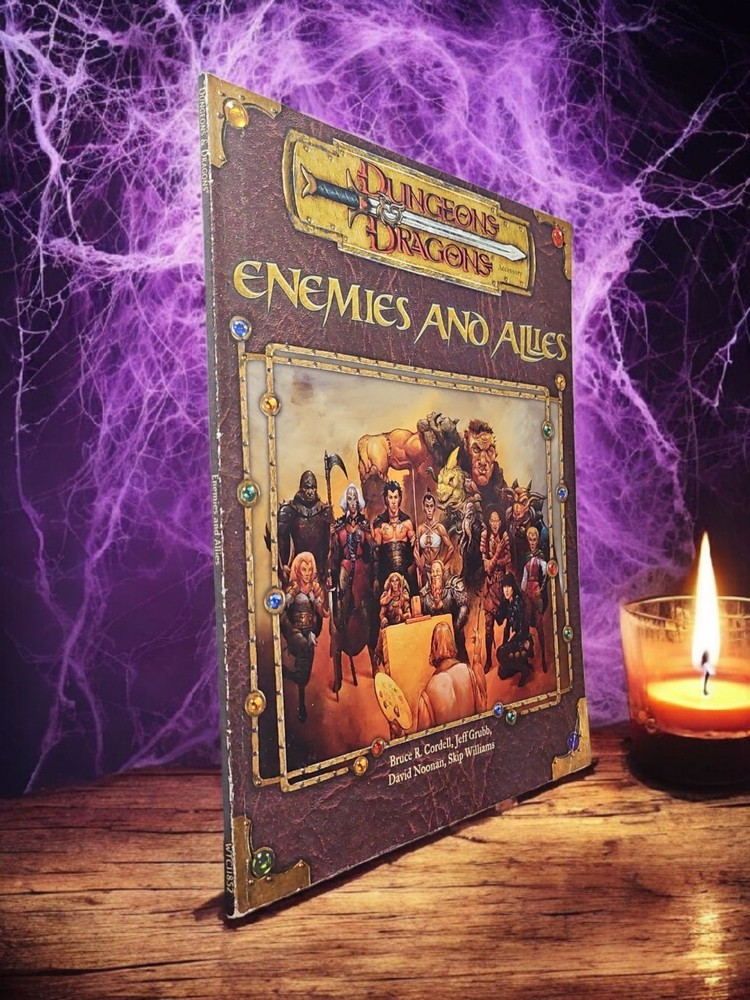 🔥DUNGEONS & DRAGONS ENEMIES AND ALLIES D20 D&D MODULE ACCESSORY