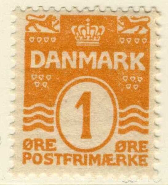 1905-13 DENMARK STAMP SC 57    MLH OG