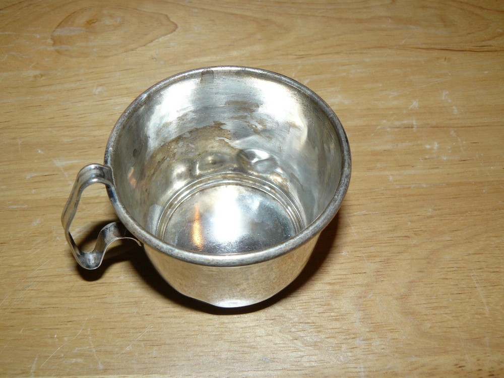 Vintage National silver plated child's cup