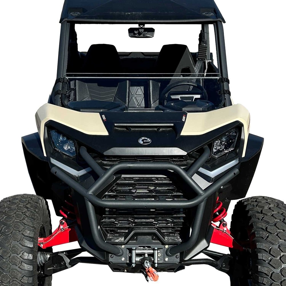 Clearly Tough Can-Am Commander 2021+ Half Windshield - Scratch-Resistant Lexan