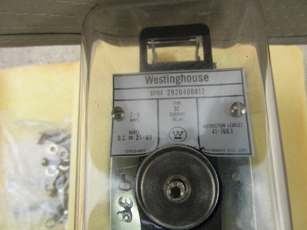 Westinghouse Type SC Current Relay 292B400A12 032463 New in Box