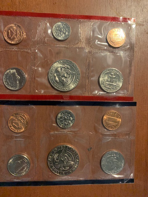 1986 Uncirculated mint set