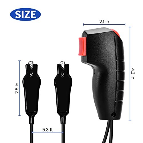 Remote Starter Switch, Starter Button Used for 6v, 12v, 24v Vehicle System,