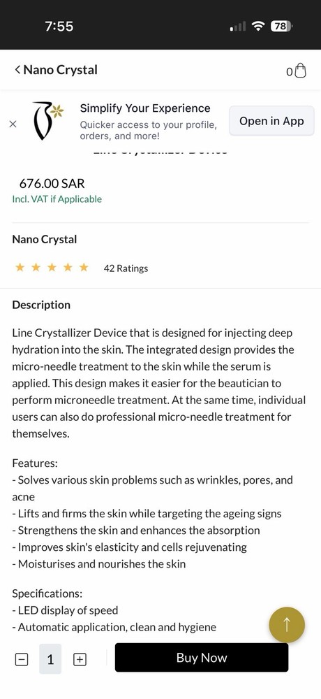 Nano crystallizer