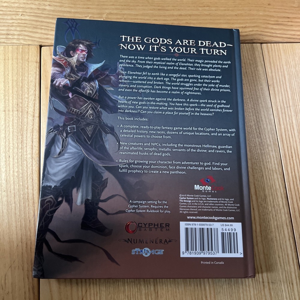 Gods of the fall - Cypher System