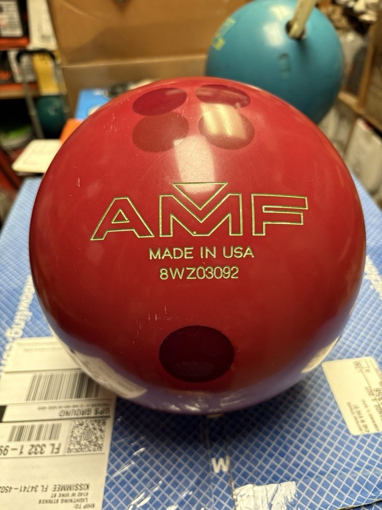 Used Amf Impact Bowling Ball 16 Pounds