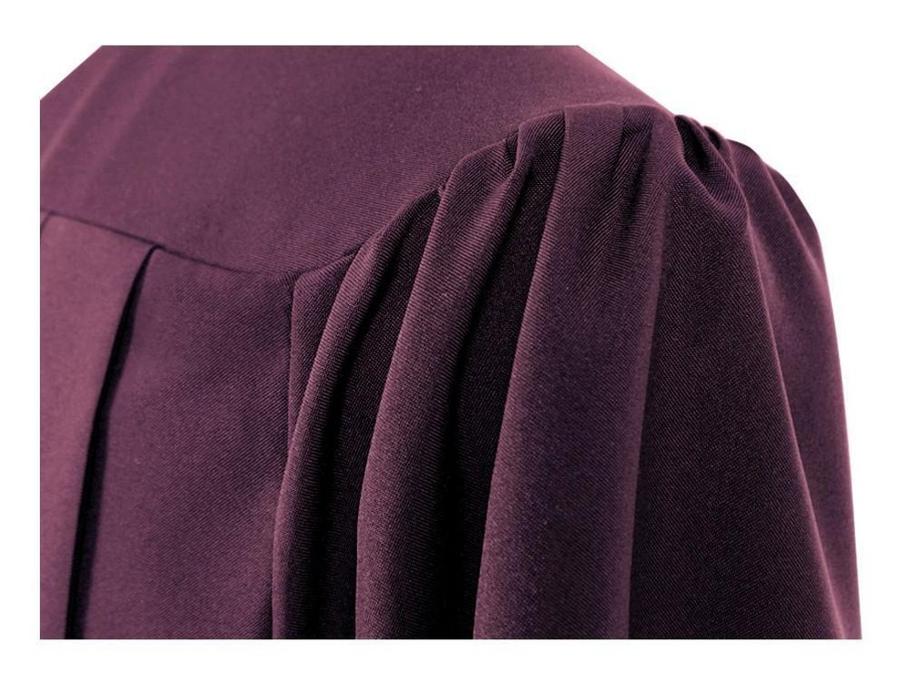 Matte Maroon Choir Robe