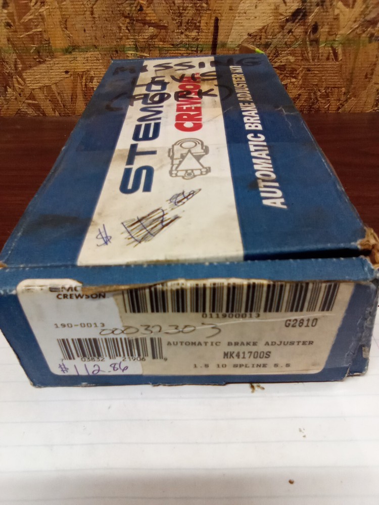 Stemco Crewson Slack Adjuster Missing Clevis Fork MK41100S