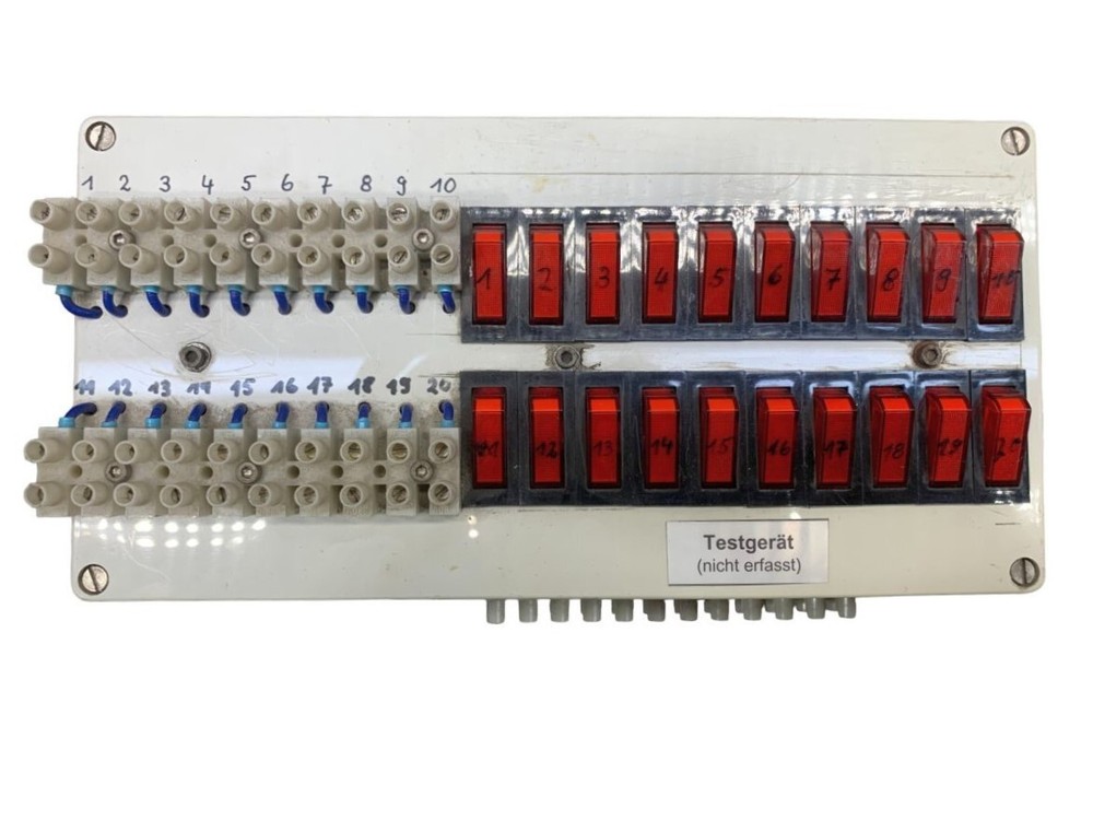 Test device switching device with transformer DIY construction 47175