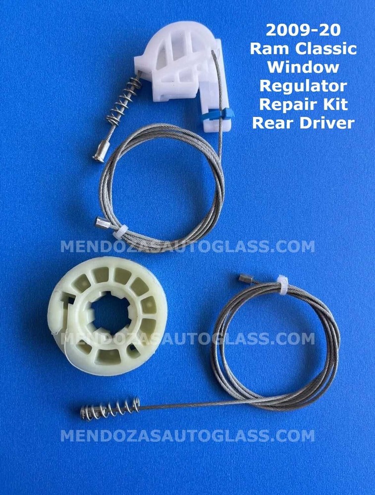 2009-20 Ram Classic 1500 Window Regulator Repair Kit  Rear Driver