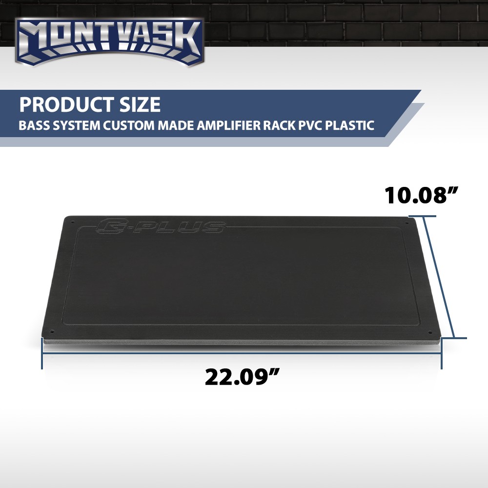Bass System Custom Made Amplifier Rack 1/2 Pvc Plastic
