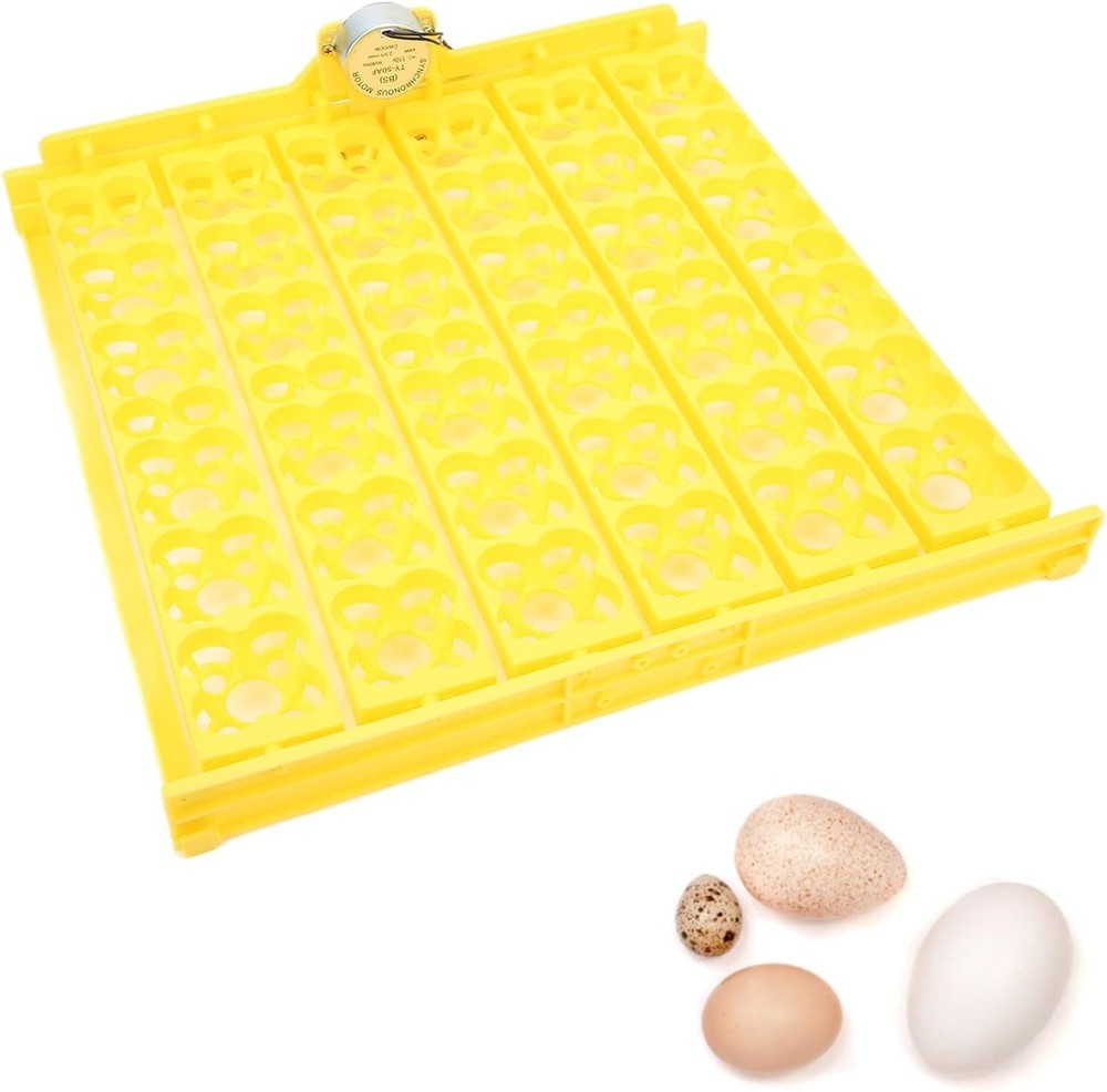 Automatic Egg Turning Tray, Mini Incubator Hatcher Automatic Egg Turning Tray...