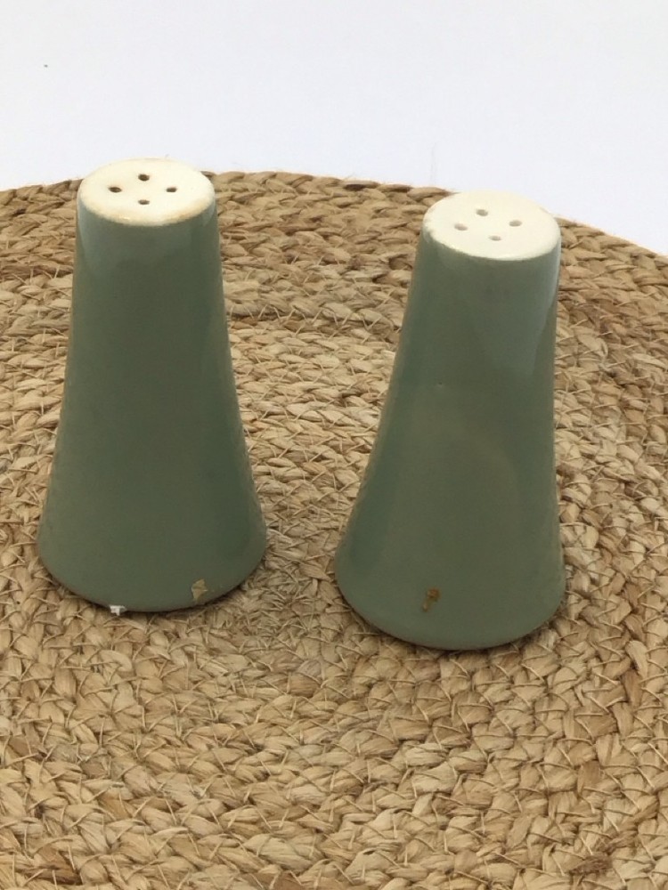 Harker Salt and Pepper Shaker Sage Green