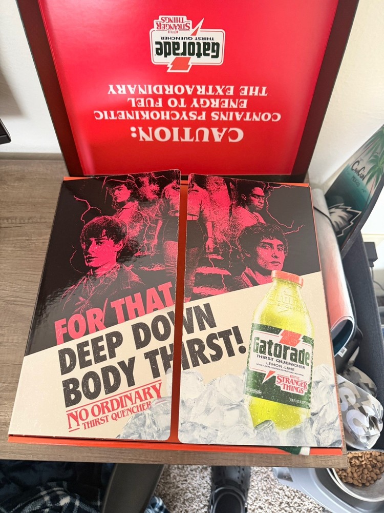 Stranger Things Gatorade