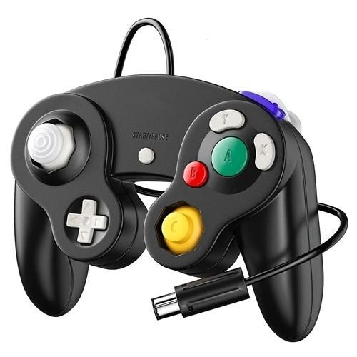 Black Game Controller Gamepad Replacement for Nintendo GameCube NGC Wii