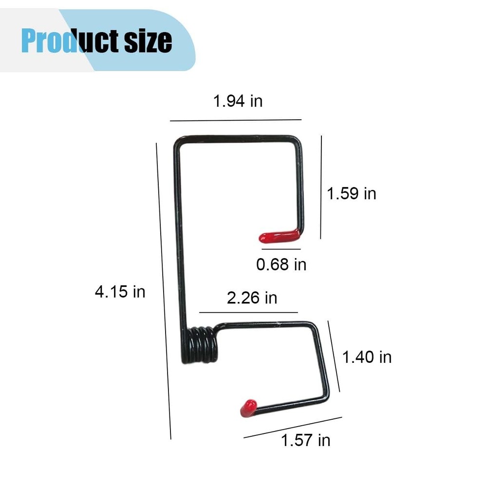 Windshield Wiper Arm Pressure Spring Booster, Additional Car 2PCS