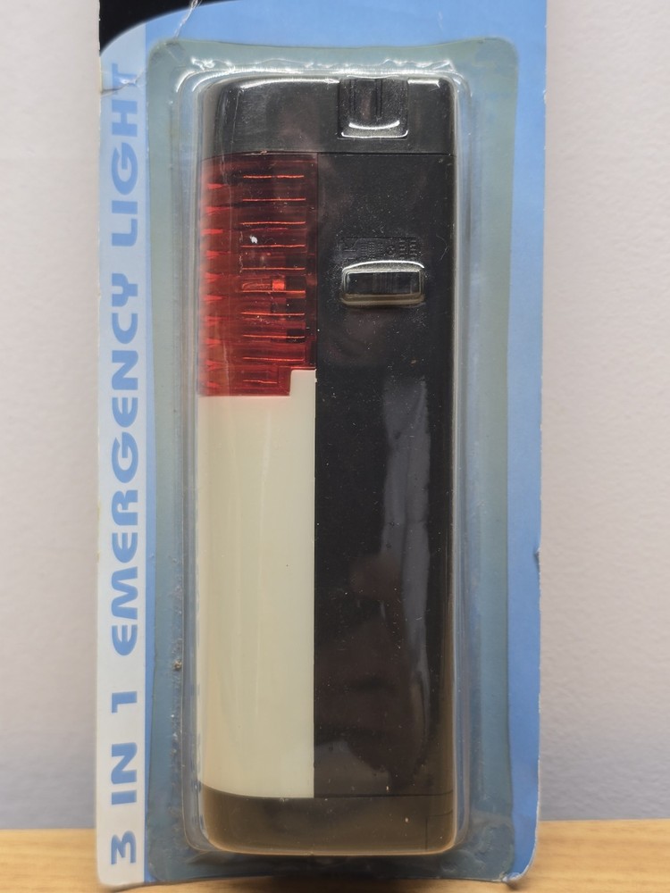 3 in 1 Soft Lite Camping Emergency Light Blinking Signal Flashlight White Light