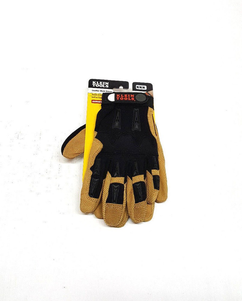 Klein Tools 40067 Journeyman Leather Work Gloves Medium