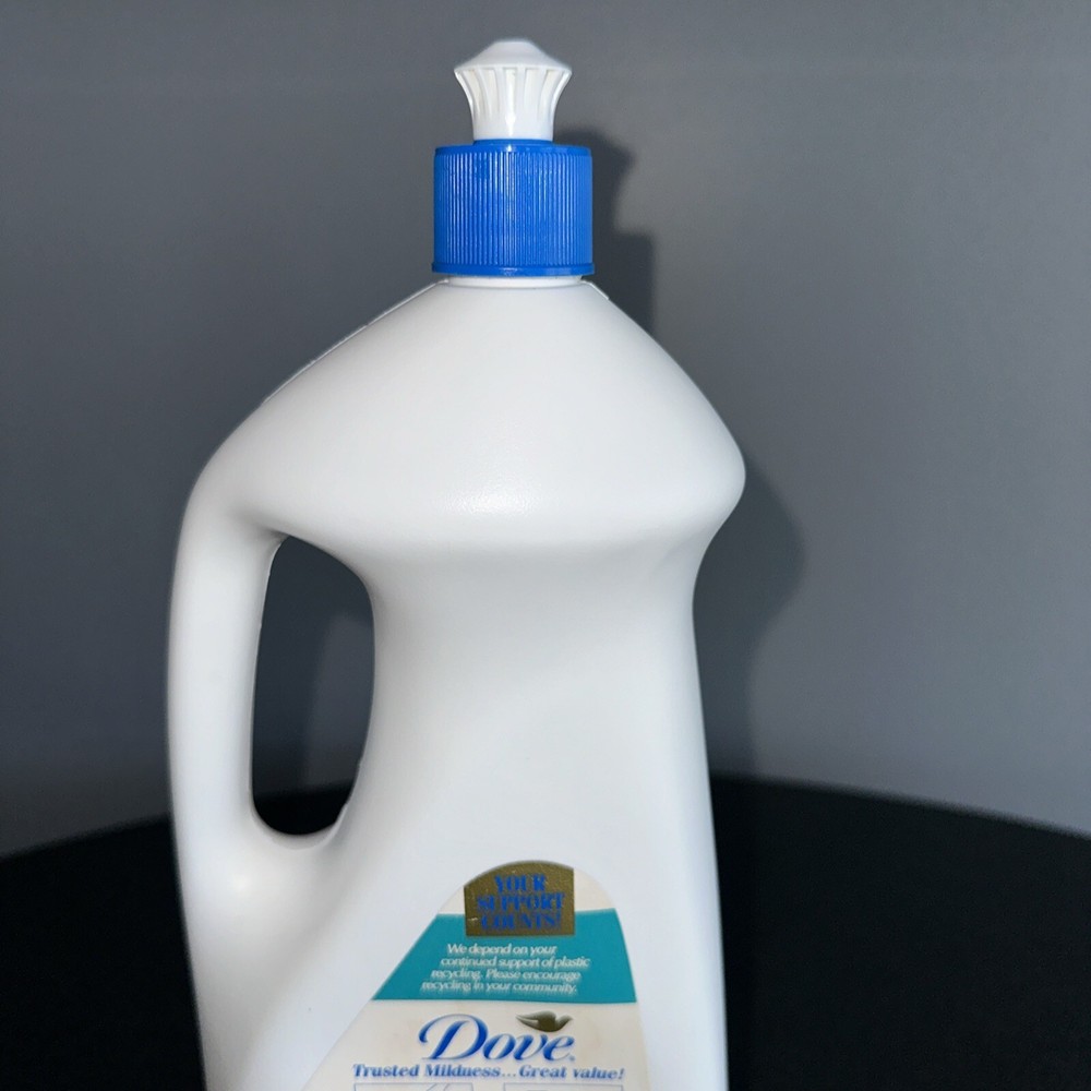 Vintage Dove Dishwashing Liquid 42oz EMPTY