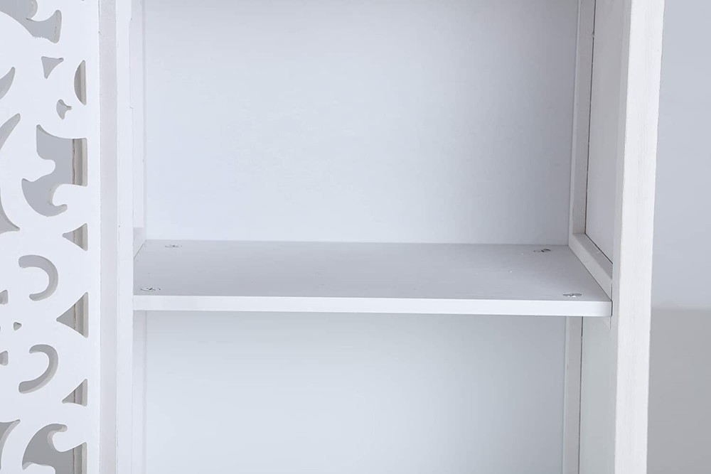 Accent Cabinet Console Table Decorative Sideboard Buffet Storage Cabinets White