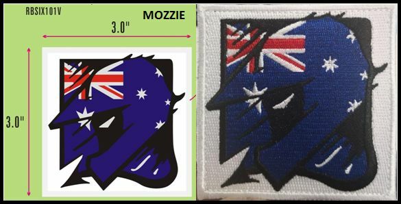 RAINBOW SIX OPERATOR MOZZIE PATCH - RBSIX101V