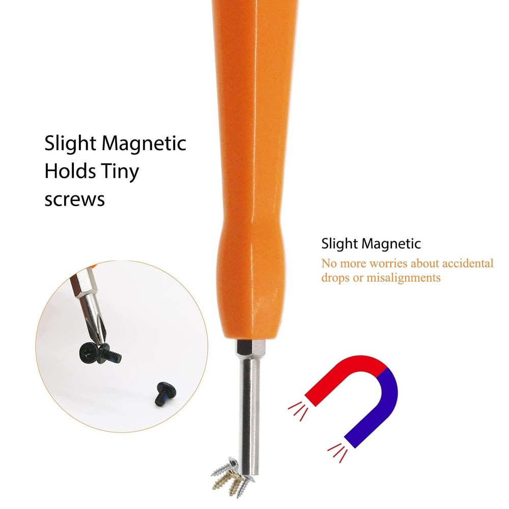 Gamebit Security Screwdriver, 4.5mm 3.8mm Gamebit Screwdriver Bit Set For Ope...