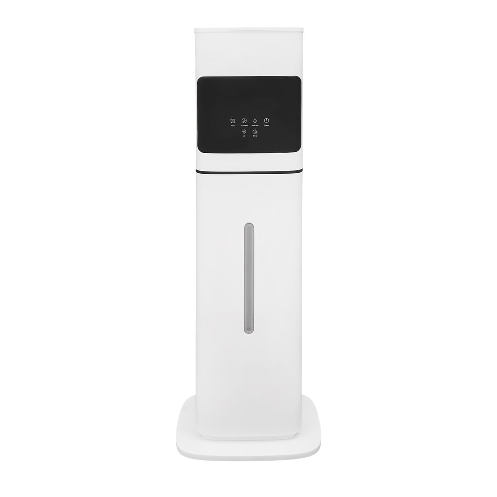 Smart White Humidifier with Large Capacity, Remote Control & Quiet Operation