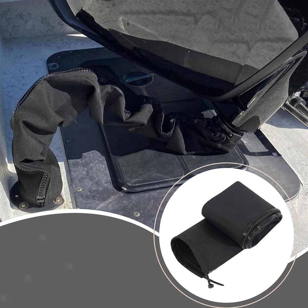 Boat Zippered Rigging Sleeve Practical Easy to Install Wire Cable Protection