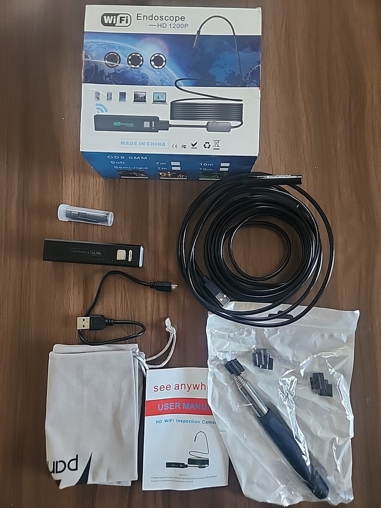 HD WiFi Endoscope Inspection Camera