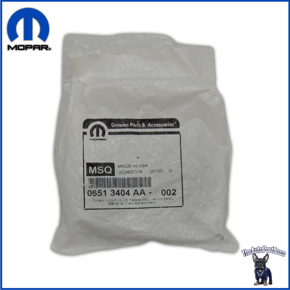 Hex Lock Nut, Right OEM Mopar 06513404AA 6513404AA