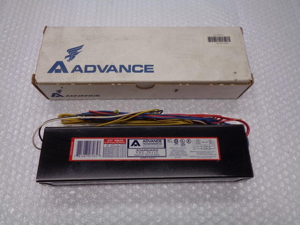 ADVANCE VEL-2S110 BALLAST NSMP