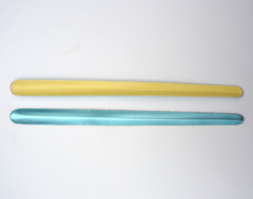 Velobitz Vintage, Retro, Plain Aluminium Chainstay Protector, Self Adhesive