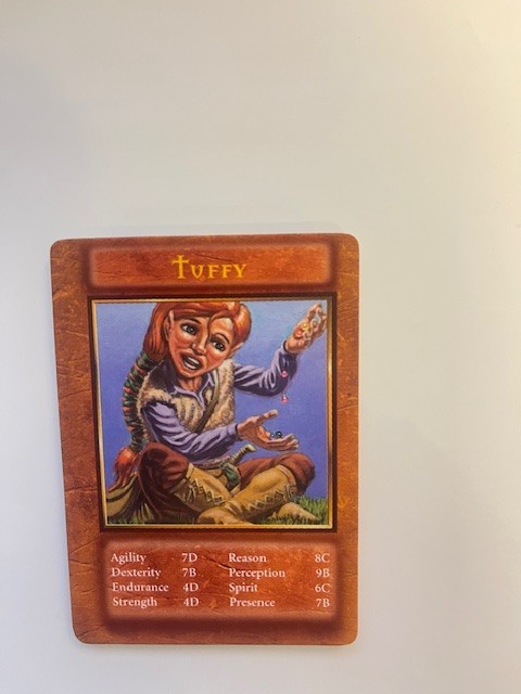 Dragonlance Fifth Age 1996 TSR Fate deck card
