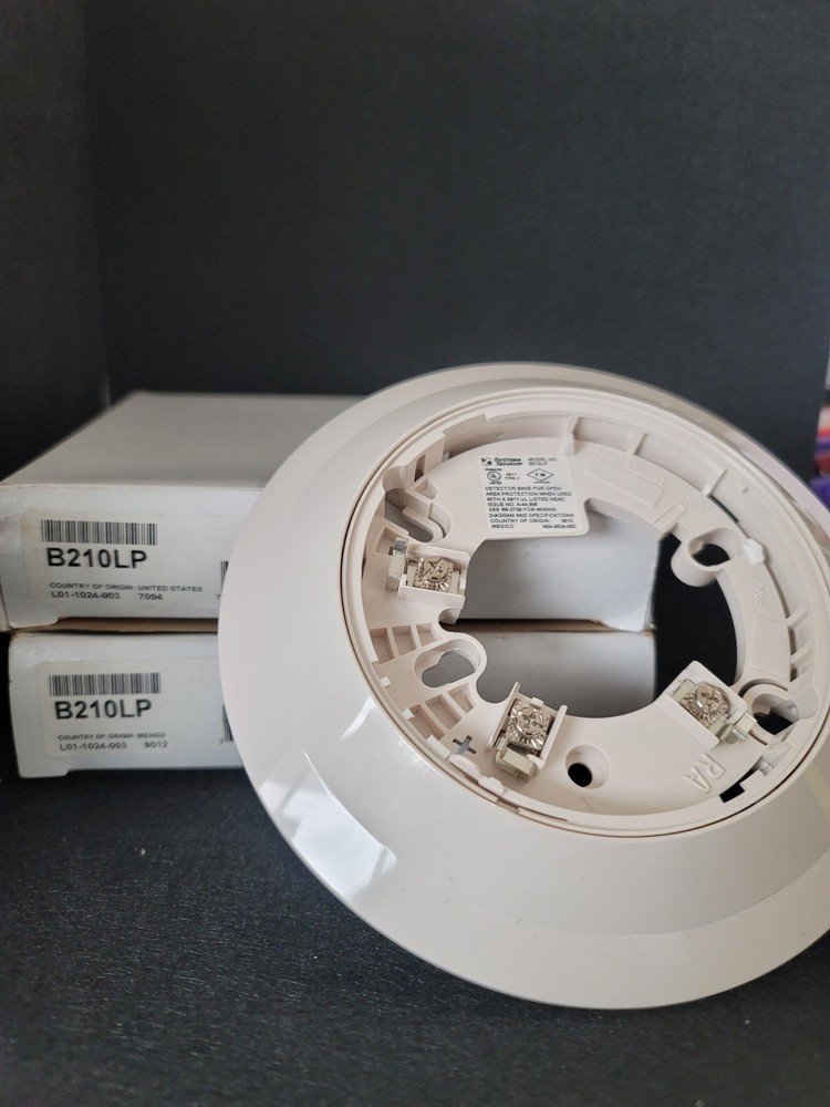 SYSTEM SENSOR B210LP 6" DETECTOR BASE- " IVORY"