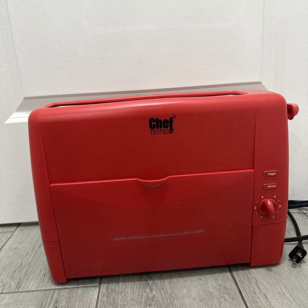 Quick Serve Bagel Toaster Chef Tested TESTED & WORKS