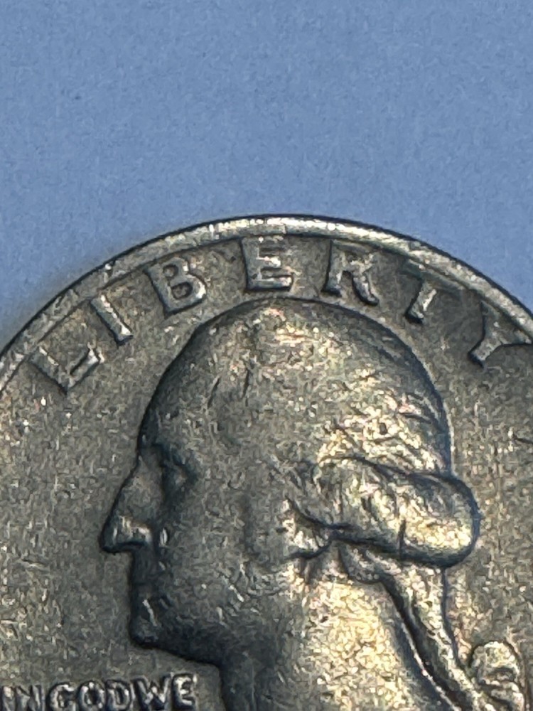 1966 Quarter No Mint Mark & Rim Error Very Rare Multiple Errors