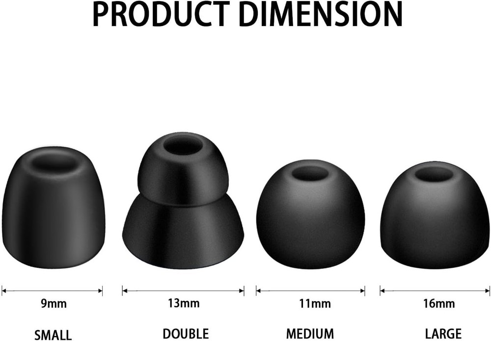 Replacement Eartips Compatible with Powerbeats Pro Wireless Earphone Headphones