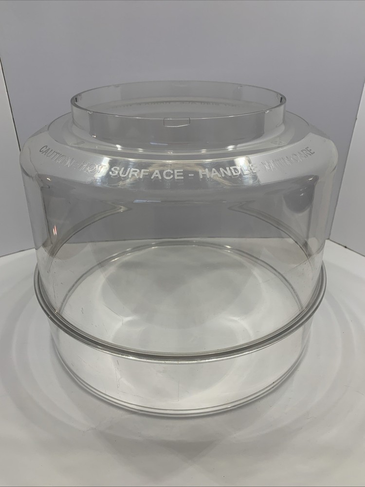Nuwave Pro Infrared Oven Clear Dome Genuine Replacement Part With Extender Ring