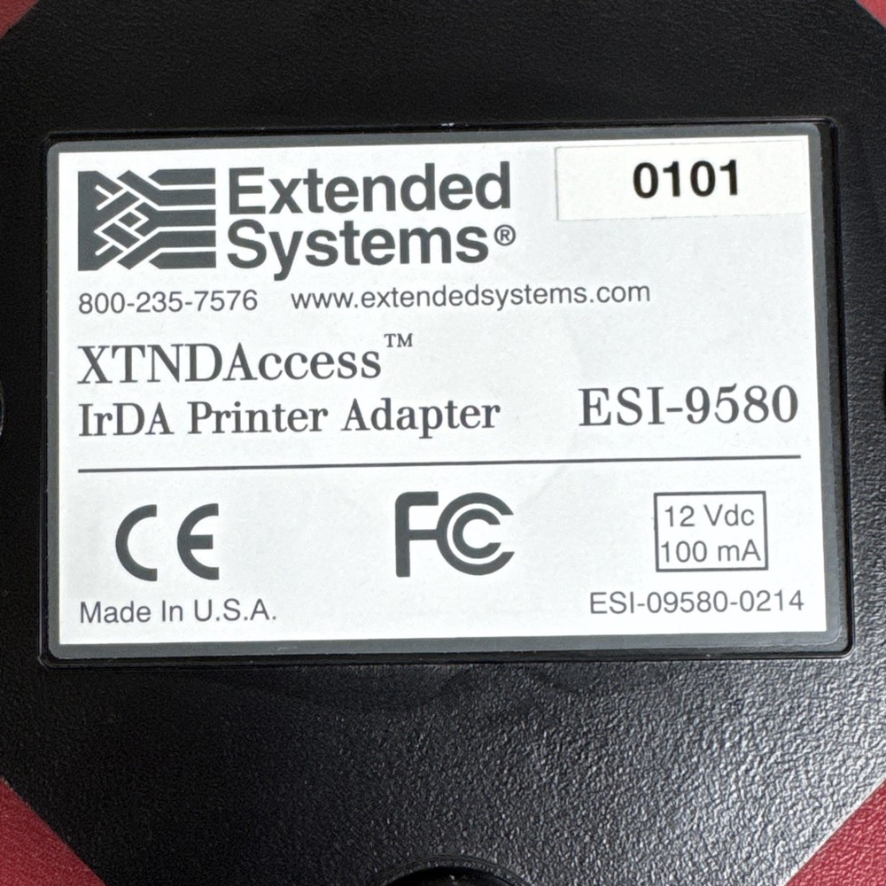 XTNDAccess IrDA Printer Adapter Extended Systems ESI-9580