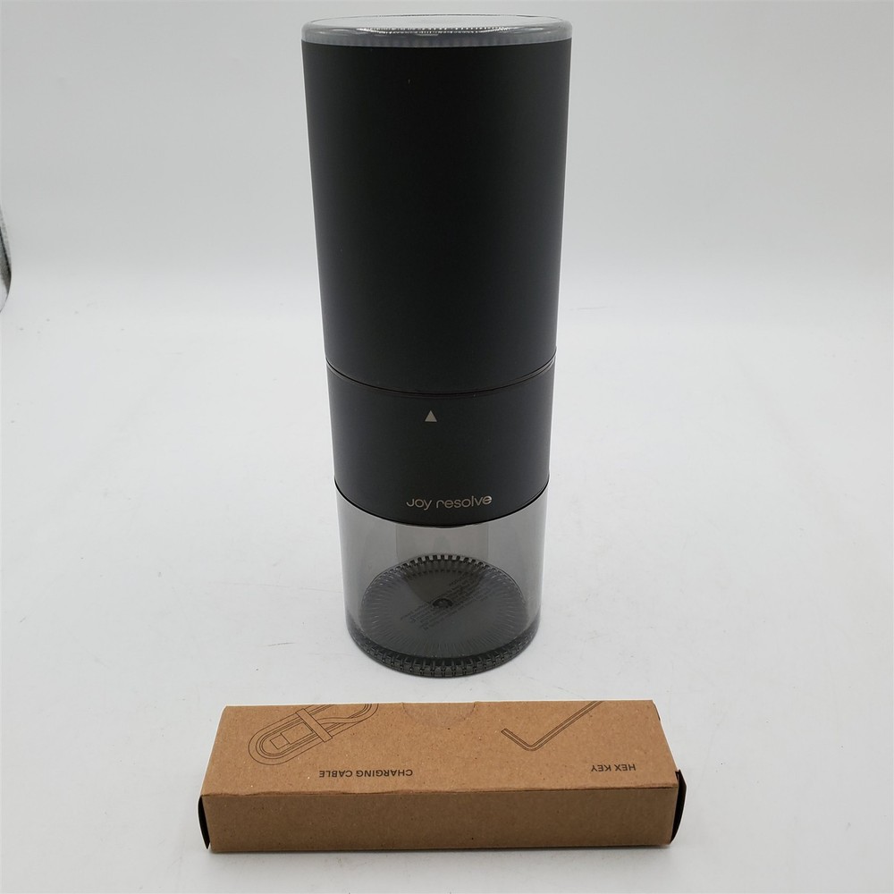 Joy Resolve Groove Compact Portable Coffee Grinder- Black