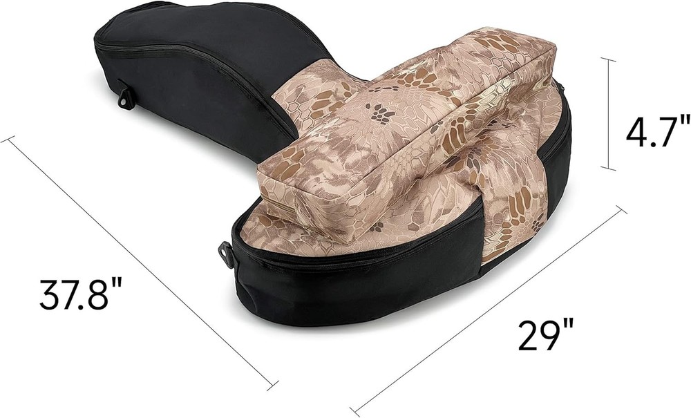 Crossbow Case Padded Soft Canvas Waterproof Adjustable Carrying Bag