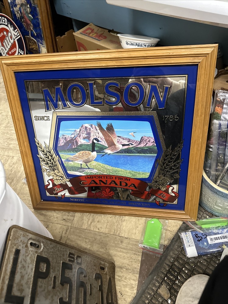 Million Beer Ale Beer Mirror Since 1786 Imported From Canada