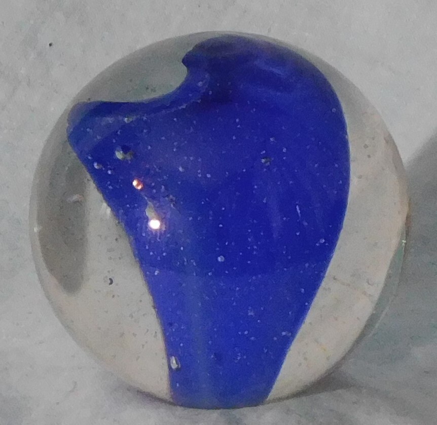 Andy Davis Contemporary Handmade Marble, 1 15/16" Diameter, #9160B