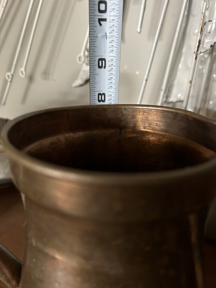 Electrified Pure Copper Pitcher