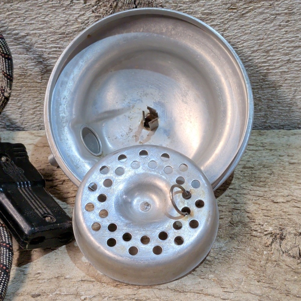 Electrex X-351 Vintage vaporizer Aluminum Silver .