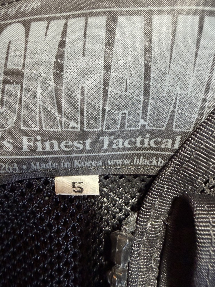 Blackhawk Tactical Vest Black Adjustable One size.