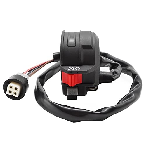 Handlebar Switch Control Start Stop Kill Button for Yamaha Badger 80 YFM80