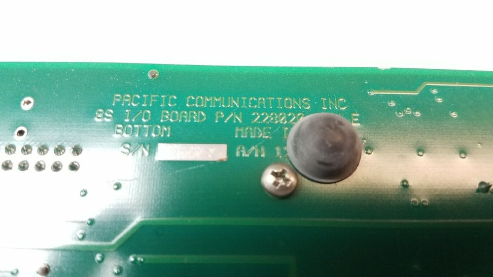 Pacific Communication 228020 Board (D345)